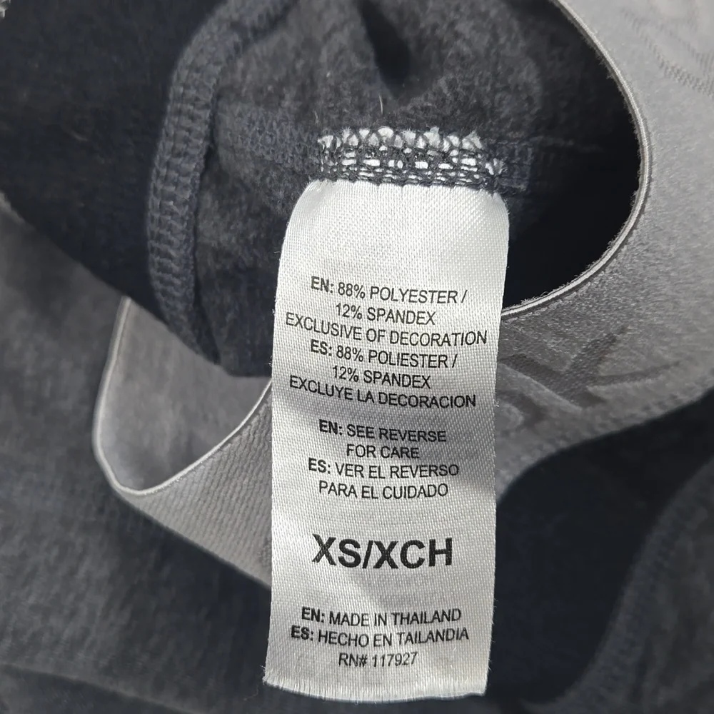 Reebok Black and Gray actiwear leggings